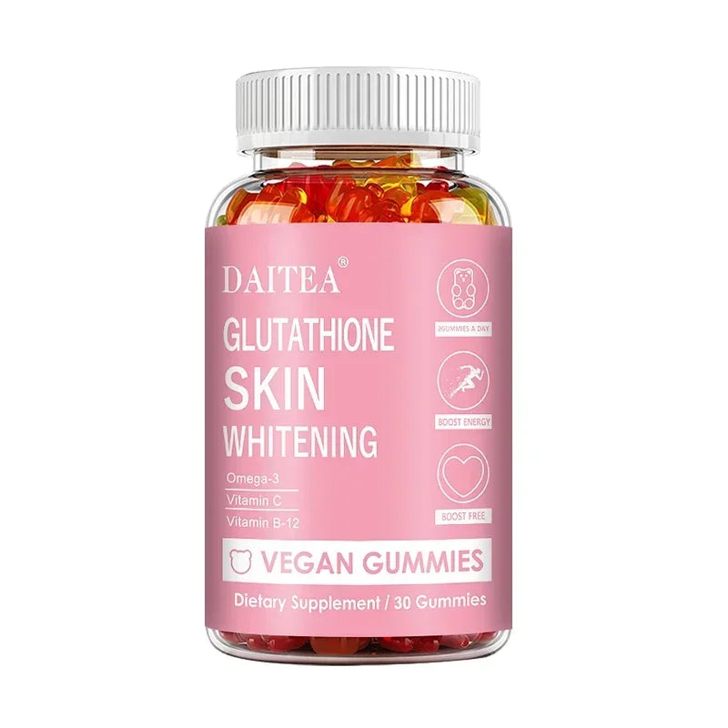 Glutathione Collagen Gummies-for Skin Care,Calcium Absorption,Anti-aging,Liver Support,Antioxidants,Immune System 60 Gummies