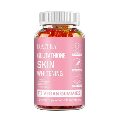 Glutathione Collagen Gummies-for Skin Care,Calcium Absorption,Anti-aging,Liver Support,Antioxidants,Immune System 60 Gummies