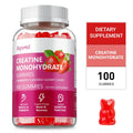 Creatine Monohydrate Gummies - Increase Lean Muscle, Natural Energy & Cognitive Function, Relieve Muscle Soreness, Gluten Free